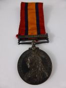A Cape Colony South Africa Queen Victoria War Medal, awarded to 2746 Pte. S. Cooper N. Stafford.