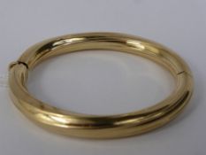 A Lady's 9ct Yellow Gold Bracelet, approx 24 gms.