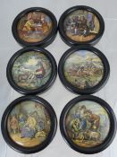 A Quantity of Vintage Pot Lids, including 'Dr Johnson', 'The Derby', 'Hide and Seek', 'A Pair', '