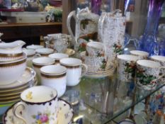 Miscellaneous Porcelain, including 'Phoenix Ware' Coffee Service, comprising four cups, three