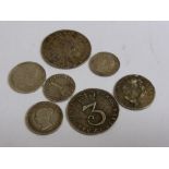 A Collection of Miscellaneous GB Silver Maunday Coins, including George III 1800 four penny (
