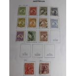 A Davo Album of Australian Stamps 1913 onwards, mint and used SG cat val £1200 plus.