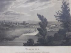 Miscellaneous Lithograph and Prints, including 'Gloucester Old Bank', 'Worcester View', 'The Child's