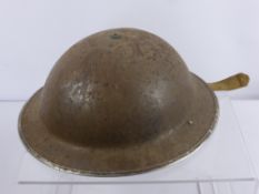 A Vintage WWI French Helmet.