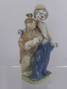 A Lladro Society Porcelain Figure entitled "Pals Forever" No. 07686 in the original box dd 2000,