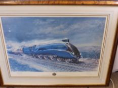 Limited Edition depicting the Mallard, signed in pencil by Norman Newsome and Terence Cuneo and