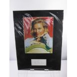 An Autographed Photo of Honor Blackman as 'Pussy Galore'.