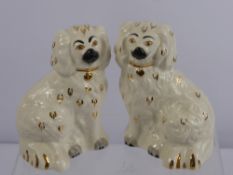 A Pair of Beswick Spaniels, stamped to base, approx 14.5 cms