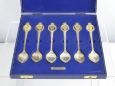 Sterling Silver Coronation Spoons, to commemorate the Silver Jubilee of Her Majesty Queen