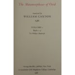 The Metamorphoses of Ovid, translated by Wm Caxton (2-volume boxed set), "the Pepys Manuscript";