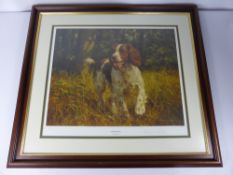 Frederick J. Haycock, a limited edition sporting print entitled "Springer Spaniel", signed in pencil