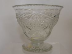 A Circa 1850 Cut Glass Bowl, approx 20 x 23 cms. Provenance: property of H.W. Keil, Broadway.