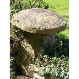 An Antique Cotswold Staddle Stone, approx 70 cms dia.