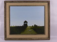 Laurence Roche, an oil on board entitled "Abandoned Branch Line", signed lower right dd 1981, approx