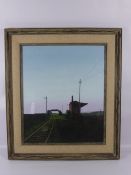 Laurence Roche, an oil on board entitled "Branch Line Junction", signed lower right dd 1981,