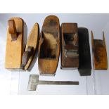 A Set of Four Violin Maker's Planes (tools).