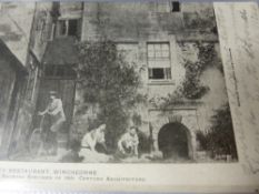 A Comprehensive Collection of Winchcombe and District Post Cards, in three albums dating 1903 to