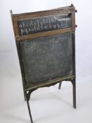 A Late 19th Century Chautauqua Kindergarten Drawing Board and Writing Desk, being a revolving scroll