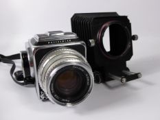 A Hasselblad 500 C Camera, in the original Hasselblad aluminium case.