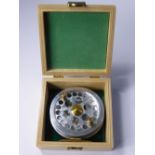 A Hand Made Brass and Aluminium Trotting Reel, by Powell's Redditch circa 1999, only five were