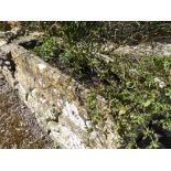 An Antique Rectangular Stone Trough, approx 30 x 48 x 120 cms long.