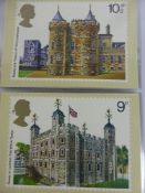 A Blue Album of British Post Office Picture Cards, together with a special presentation album