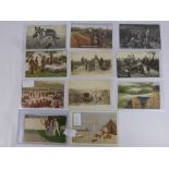 A Collection of Miscellaneous Postcards, including Wennerberg, Brynoff, official war photograph/