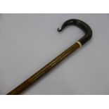 A Horn Handled Shepherd's Crook, approx 133 cms long.