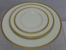 A Small Quantity of Royal Worcester 'Viceroy' Porcelain, comprising six dinner plates, six fish