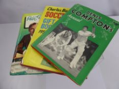 A Collection of Miscellaneous Annuals, including Tommy Lawton All Star Football Book, Charles