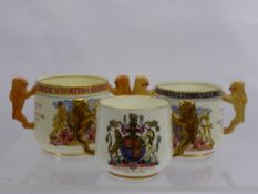 A Quantity of Commemorative Porcelain, including Paragon, King George VI and Queen Elizabeth mugs,