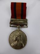 A Victorian South African Medal, to 6705 Pte E.M. Payne R.L. ; Warwick regiment, the medal with