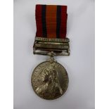 A Victorian South African Medal, to 6705 Pte E.M. Payne R.L. ; Warwick regiment, the medal with