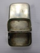 A Victorian Solid Silver Vesta/Snuff Box, London hallmark dd 1850, mm B.V., approx wt 300 gms