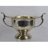 A Silver Twin Handled Trophy, Birmingham hallmark, mm George Butler & Co, dated 1935, approx 500