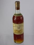 A Bottle of Chateau Rieussec 1re Grande Cru Sauternes 1958.