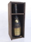 A Bottle of Napoleo Roi du Rois X.O., 0.70L Cognac in wooden presentation box.