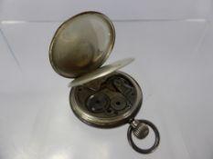 A Solid Silver Self Wind John Dyson & Son Leeds Pocket Watch, Chester hallmark dd 1902, mm TTH. (