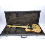 A Replica Keith Richards Fender Telecaster, Custom Shop, in the original hard case.