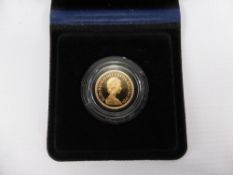 A Solid Gold 1979 Proof Half Sovereign.