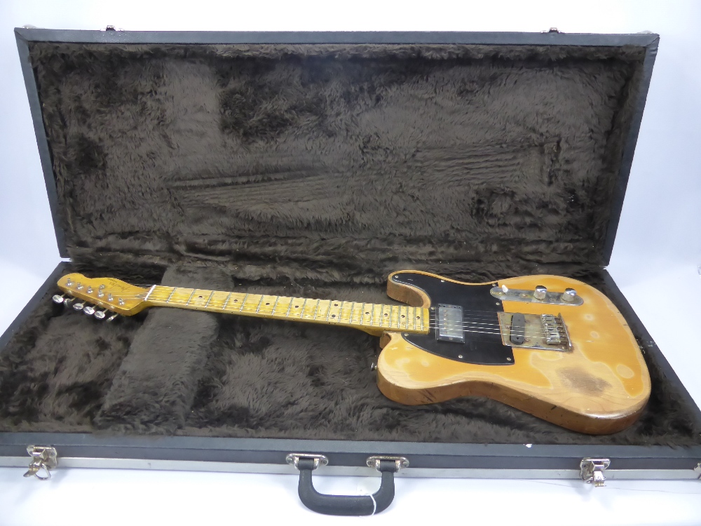 A Replica Keith Richards Fender Telecaster, Custom Shop, in the original hard case. - Bild 3 aus 5