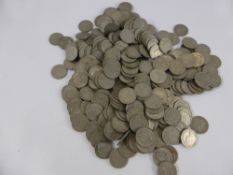 A Miscellaneous Collection of Sixpence Coins, 1950/60, approx 800 gms.