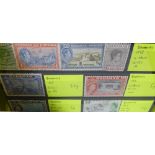 A Shoebox of Commonwealth stamps on stock-card & cover.