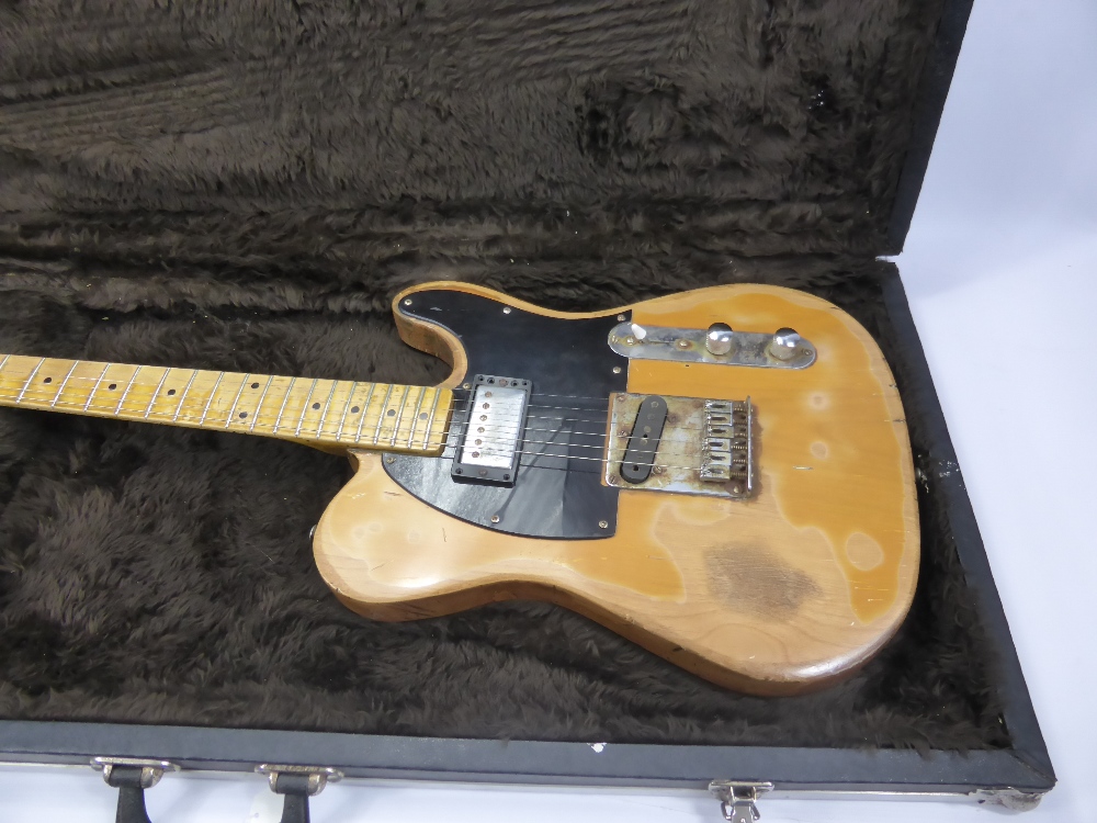 A Replica Keith Richards Fender Telecaster, Custom Shop, in the original hard case. - Bild 2 aus 5