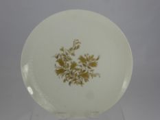 Bjorn Wiinblatt for Rosenthal, a Romanze cake plate together with a Paragon bone china cake plate