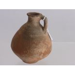An Antique Roman Oil Vessel, approx 18 cms