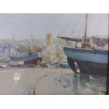 Vernon Ward, three miscellaneous prints "Low Tide at St Ives", "Misty Morning Polperro" and "