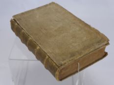 A 16th Century German published (Francofurti) Latin Biblia Sacra Osiandri Bible, original cream