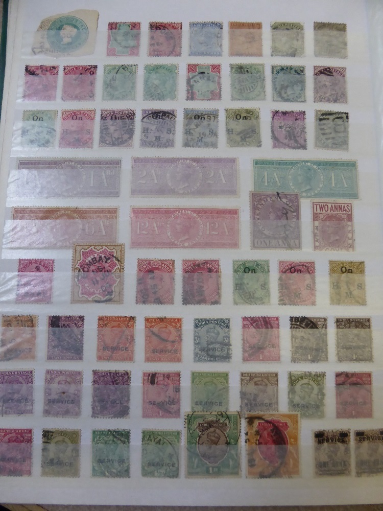 An Album of GB & Commonwealth Stamps, including 1d Black and other higher QV up to 5/- value. - Image 3 of 3