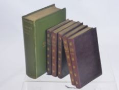 A Quantity of Vintage Books in various volumes of Charles Dickens, "Hard Times", "Oliver Twist", "